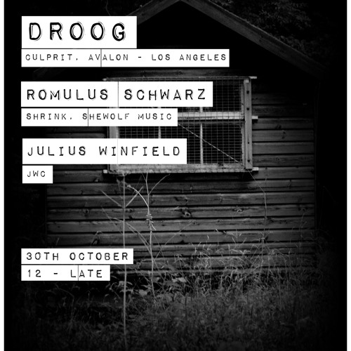 Droog (Live Recording) @ Culprit Sessions 14, The Standard, Los Angeles (08-08-2010)