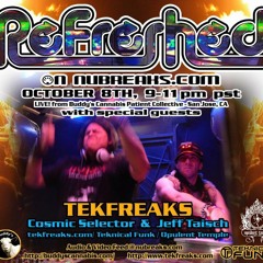 Cosmic Selector (TekFreaks) live at Refreshed on NuBreaks [dubstep / jungle]