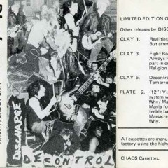 Discharge gig, recorded at London’s  Lyceum venue lado 1