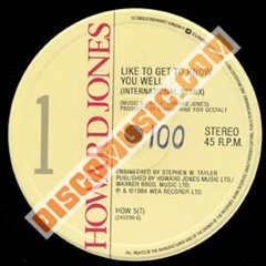 Howard Jones - Like To Get' Know You Well (Like To Disco Edit)