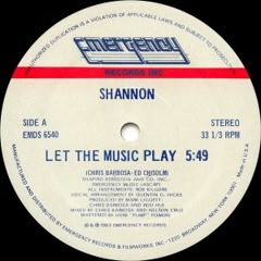 Shannon - Let The Music Play (SNEAKERS EDIT)
