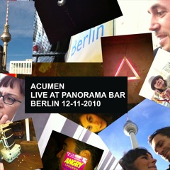ACUMEN - Live at Panorama Bar - Berlin