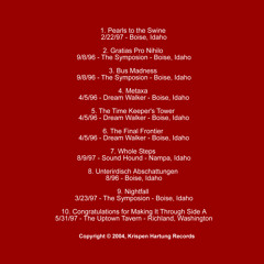 Congratulations for Making It Through Side A