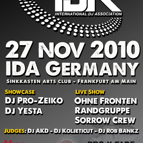 Stream IDA Germany bei Radio X mit DJ Double D. by IDA_Germany | Listen  online for free on SoundCloud