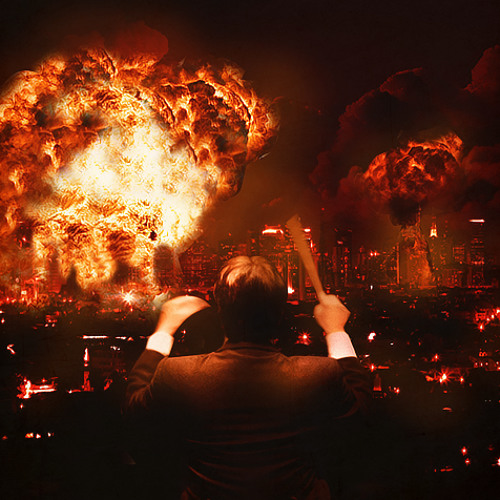 Strings and drums sample