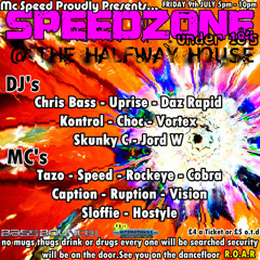 Speedzone dj choc mc tazo mc speed b2b
