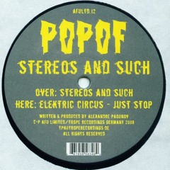 Popof - Stereos and such