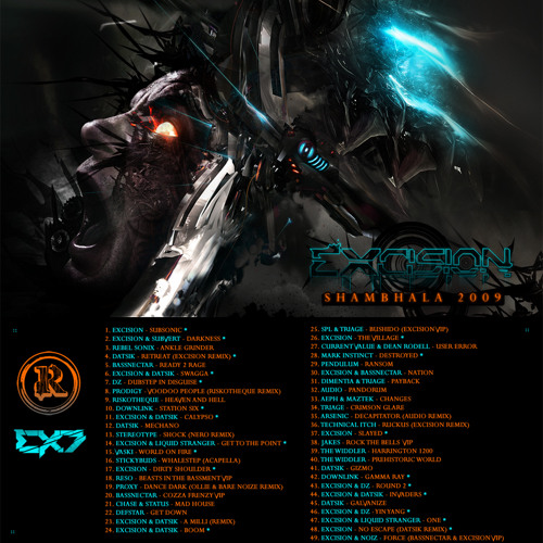 Stream Excision | Listen to Excision Shambhala 2009 Mix playlist online for  free on SoundCloud