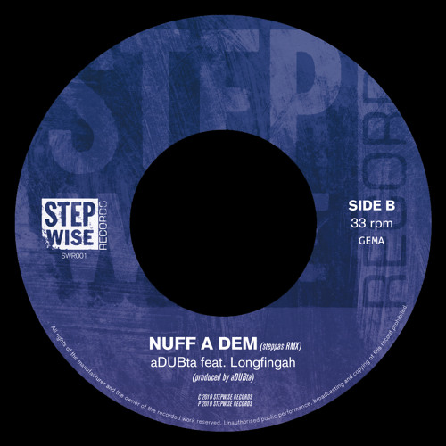 SWR001/B aDUBta feat. Longfingah - Nuff a dem (Steppas RMX)