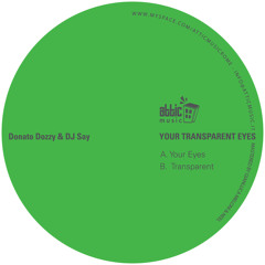 DONATO DOZZY & DJ SAY - TRANSPARENT