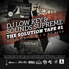 01. DJ Low Key & Sounds Supreme - Question What's The Solution