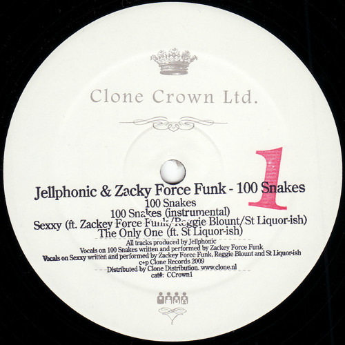 CCrown01 - Jellphonic feat. Zacky Force Funk - 100 Snakes (Vox)