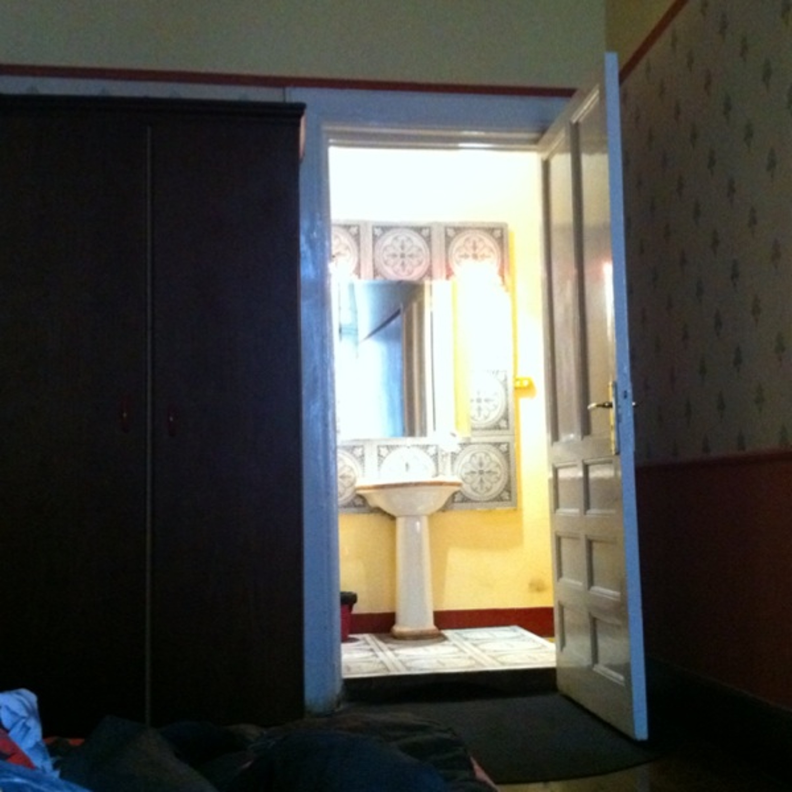 Sounds from a Cairo hotel room at Cairo palace hotel on Friday afternoon