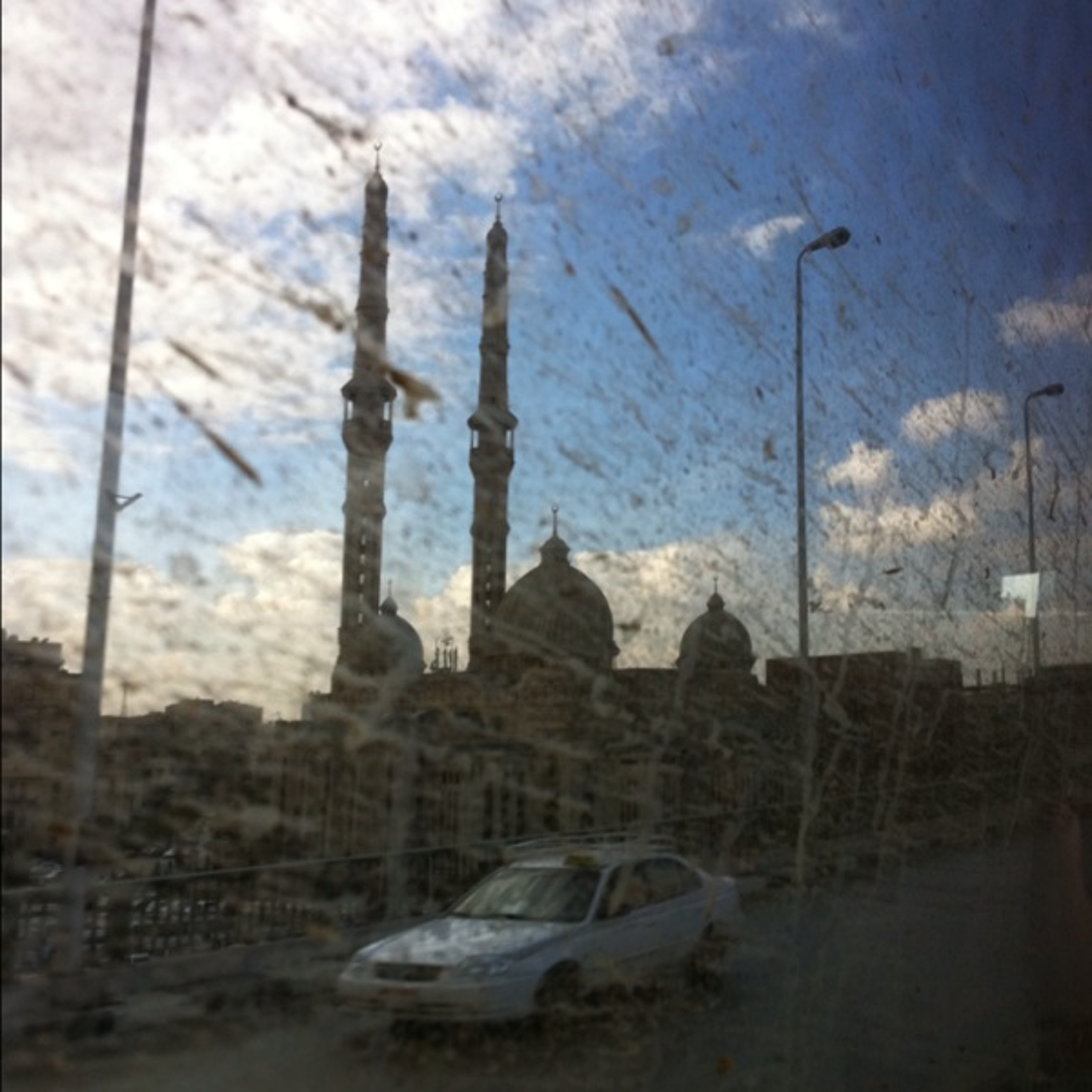 Distortion at Cairo on Friday morning