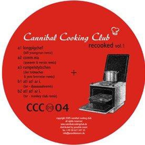 Cannibal Cooking Club - Comm.ma - Queaver & Versis Remix - released 2005 - CCC04