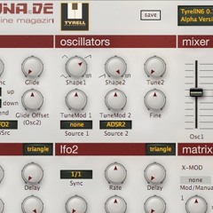 U-He Tyrell - The River Hides The Ring (single patch demo)