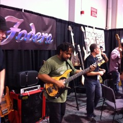 Victor Wooten NAMM at Namm Show 2011 - Anahiem Convention Center on Sunday morning