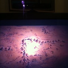 Lord of the Rings at Mount Doom on Tuesday evening