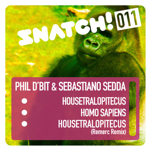 Remerc Remix - Phil d'bit & Sebastiano Sedda - Housetralopitecus [SNATCH! 011]