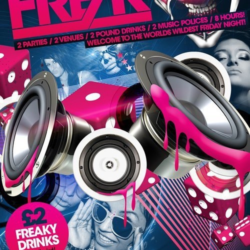 FREAK - EVERY FRIDAY @ FIBRE & MISSION2 IN LEEDS - LAUNCHING FRIDAY 28TH JANUARY