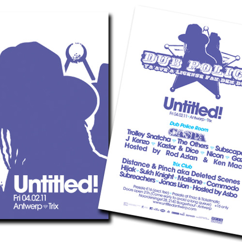 Exclusive Subscape mix for Untitled! - Dub Police Takeover