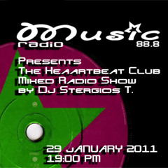 Heartbeat Club @ Music Radio 88.8 Dj Stergios Tsilios Radio Show 29 Jan.2011