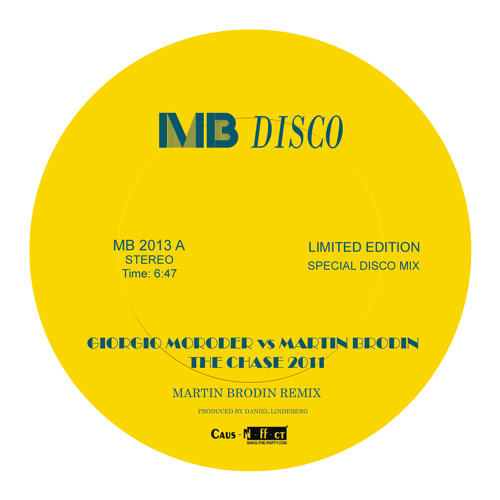 Giorgio Moroder VS Martin Brodin-The Chase 2011 (Martin Brodin Remix)