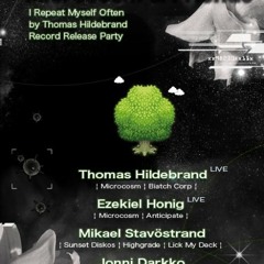 Thomas Hildebrand- Live Set @ I Repeat Myself Often Release Party -LA Oct 15 2010