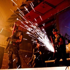 Cirkus Road System Show Intro @ Back To The Rave Heretik Party @ Rennes 05.02.2011