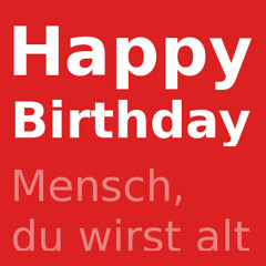 Mensch, du wirst alt