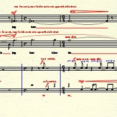 Konturmusik - 2 soprano 2 percussion (30 seconds extract)