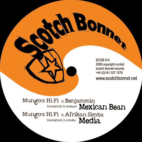 SCOB013 A1 - Mungo's Hi Fi feat. Benjammin - Mexican Bean