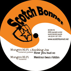 SCOB014 B1 - Mungo's Hi Fi feat. Ranking Joe - How You Bad So