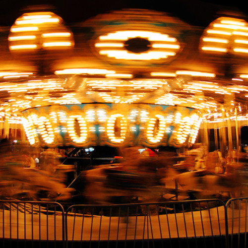 Merry-Go-Round (Chiffon Curtains) - Open Road - Fun, childish quirk, percussive typewriter, waltz