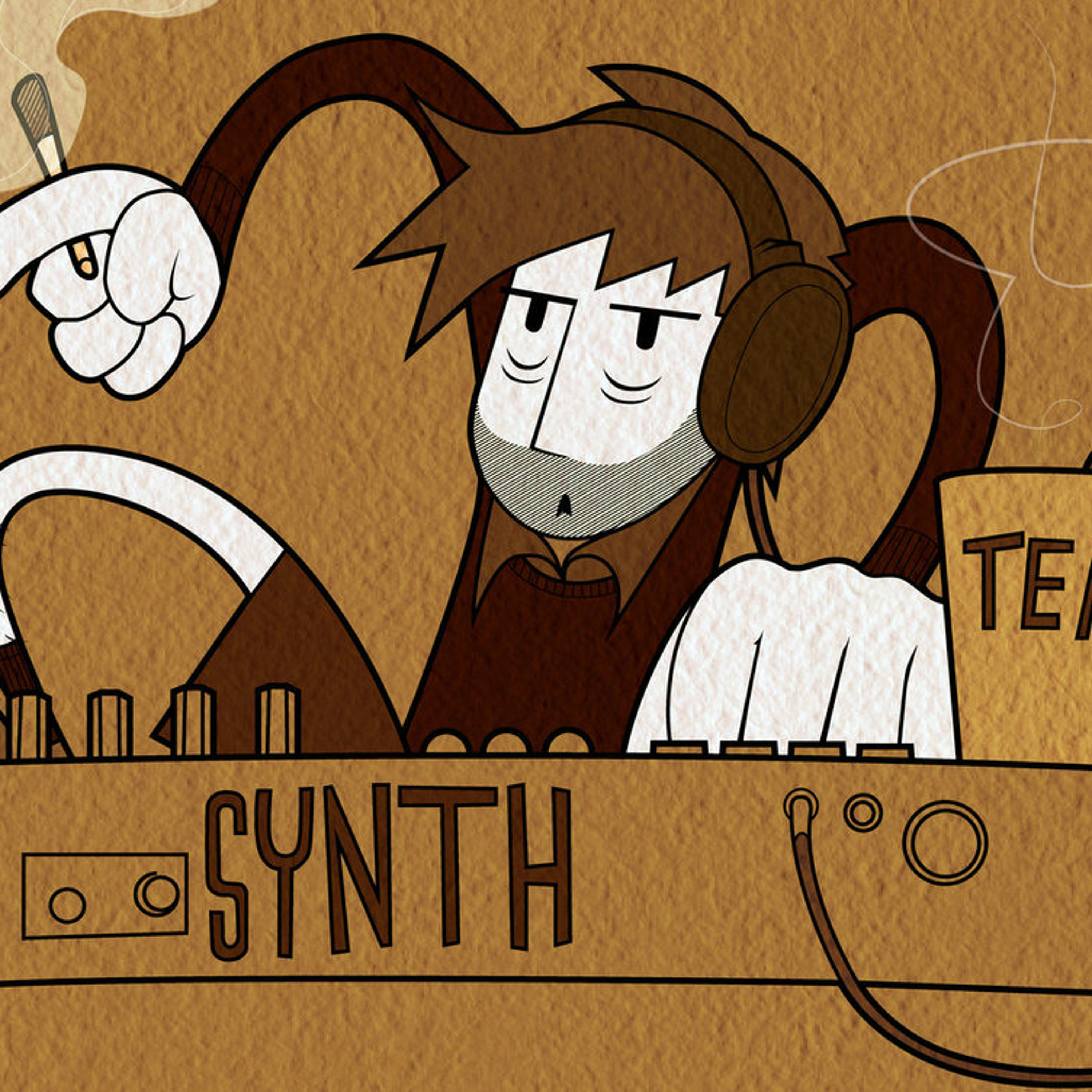 synth tea episode artwork