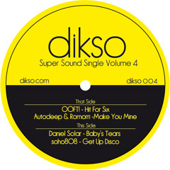 DIKSO004 B2 - soho808 - Get Up Disco (Snippet)