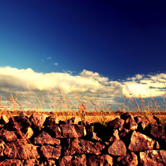 Walking Across A Blue Sky