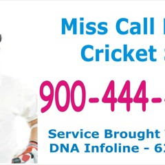 DNA Cricket Radio Campaign..! Miss Call Pe Free Score Part 4