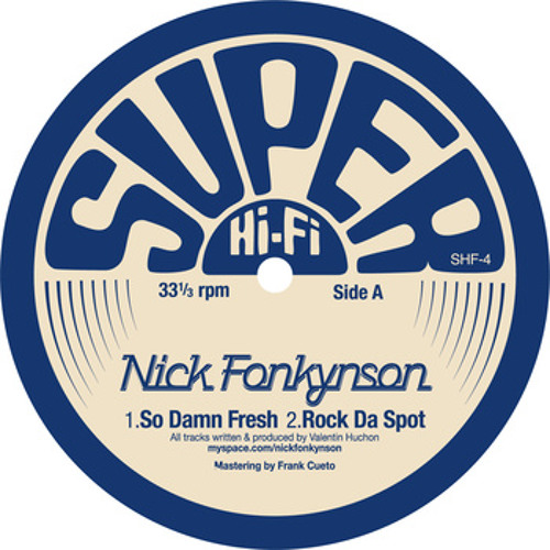 SHF04: Nick Fonkynson - So Damn Fresh