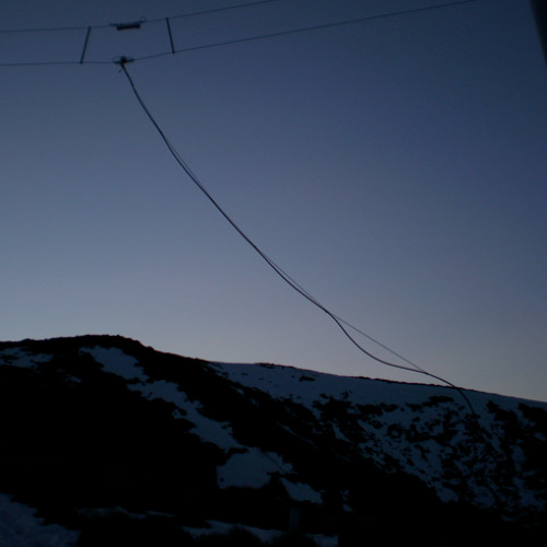 Winds pass through Luxmore Hut, New Zealand - 3am; 8 October 2010