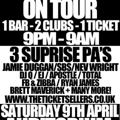 MINUS - ONE JACKED UP VOL 1 - OFFICIAL NICHE ON TOUR - ROOM 2 - JACKIN & ELECTRO HOUSE PROMO MIX CD