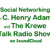 Artwork for TALK RADIO SHOW: Social Networking with C. Henry Adams and the Krewe featuring Dr. David J. Farber