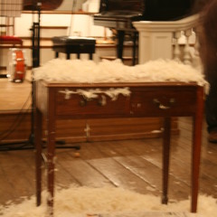 Patrick Farmer playing George Brecht's "For a drummer, fluxus version 2"