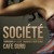 Artwork for Société Launch Party Mix 1 - Cafe Guru // New Student Thursdays // By JAMES OLIVER