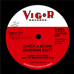 Pazant Brothers - Chick A Boom (Oneman Edit)