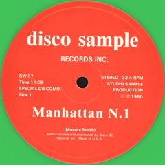 Manhattan N°1 Disco Sample 12'' (DEMO)