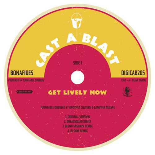Turntable Dubbers ft Brother Culture & Campina Reggae - Get Lively Now (Dreadsquad Remix)