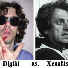 Digiki/Paper bits vs. Xenakis/Rebons