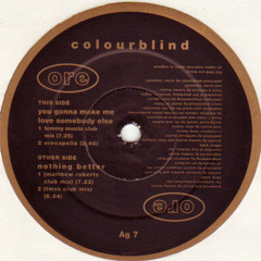 COLOURBLIND - NOTHING BETTER (TMVS CLUB MIX)