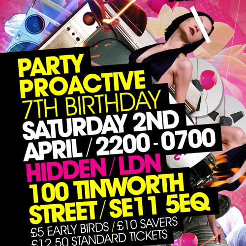 Alex Mac & Zeebra Kid - Party Proactive - 7th Birthday Extended Mix
